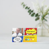 Future Foundation Superheld Visitenkarte (Stehend Vorderseite)