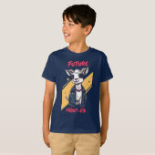 Future Frint-Front-Kid - Cool Goat Playground Punk T-Shirt (Vorne ganz)