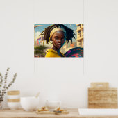 Future frisbee poster (Küche)