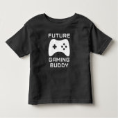 Future Gaming Buddy Kindermädchen Kind Funny Kleinkind T-shirt (Vorderseite)