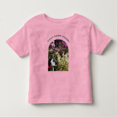 Future Garden Goddess Cute Kleinkind T-shirt (Vorderseite)