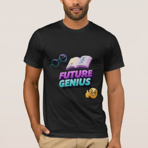 Future Genius 3D Wissenschafts- und Lern-Design T-Shirt