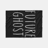 Future Ghost Diy Halloween-Kostüm Fleecedecke (Vorderseite (Horizontal))