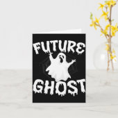 Future Ghost Funny Halloween Boo Soky Trick Or Tre Karte (Gelbe Blume)