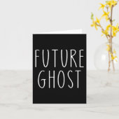 Future Ghost Halloween Costume Karte (Gelbe Blume)