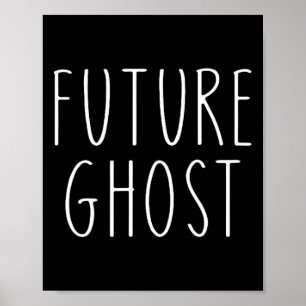 Future Ghost Halloween Costume Poster