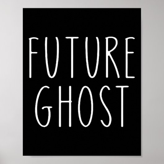 Future Ghost Halloween Costume Poster (Vorne)