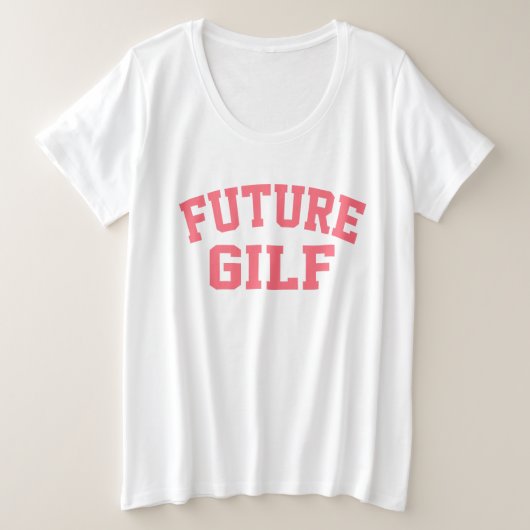 Future Gilf Große Größe T-Shirt (Design vorne)