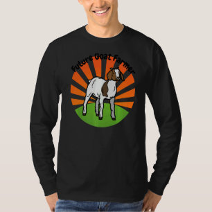 Future Goat Bauer Boer Goat Kid Dark Text T-Shirt