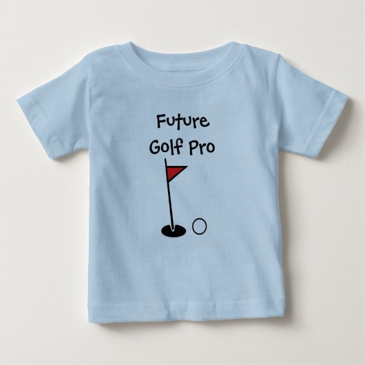 "Future Golf Pro" Baby-Shirt Baby T-shirt (Vorderseite)