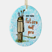 Future Golf Pro Golf Keramik Ornament (Rechts)