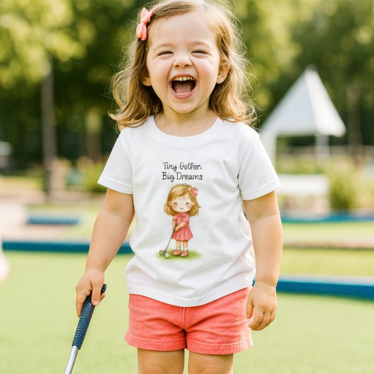 Future Golfer Baby Girl or  Kleinkind T-shirt