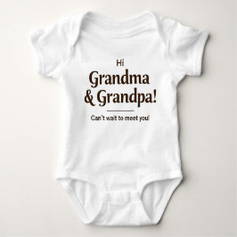 "Future Grandbaby Bodysuit", einfach, niedlich Baby Strampler
