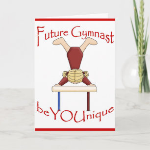 Future Gymnast Grußkarte von BeYOUnique Karte