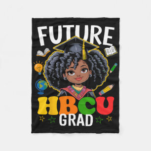 Future Hbcu Grad Afro Kinder Schwarze Geschichte M Fleecedecke