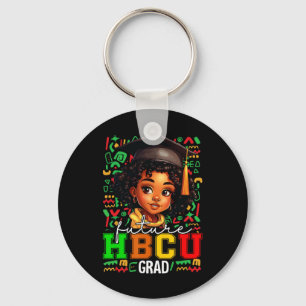 Future Hbcu Grad Black Girl Abschluss Hbcu 4 Schlüsselanhänger