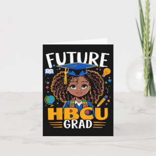 Future Hbcu Grad Black Girl Abschluss Hbcu Karte
