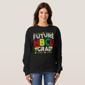 Future Hbcu Grad Geschichte Schwarze Uni Männer Fr Sweatshirt (Vorne ganz)