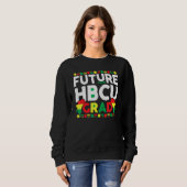 Future Hbcu Grad Geschichte Schwarze Uni Männer Fr Sweatshirt (Vorne ganz)