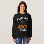 Future HBCU Grad History Black College Youth Black Sweatshirt (Vorne ganz)