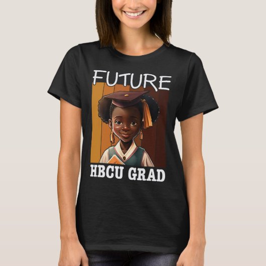 Future HBCU Grad History Black College Youth Kids T-Shirt (Vorderseite)