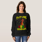 Future HBCU Grad History Black Uni Girl Youth Sweatshirt (Vorne ganz)