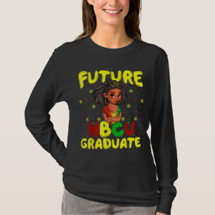 Future HBCU Grad History Black Uni Girl Youth T-Shirt