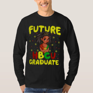Future HBCU Grad History Black Uni Girl Youth T-Shirt
