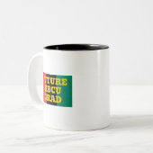 Future HBCU Grad Zweifarbige Tasse (Vorderseite Links)