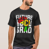 Future Hbcu Graduate Afro Black Girls College Grad T-Shirt (Vorderseite)