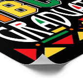 Future Hbcu Graduate Historische Schwarze Unis Uni Poster (Ecke)