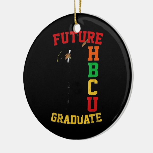 Future HBCU Graduate Keramik Ornament (Links)