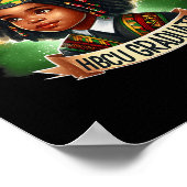 Future Hbcu Graduate Pride Black Kids Black Histor Poster (Ecke)