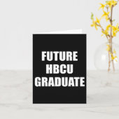 Future Hbcu Graduate Sticker Karte (Gelbe Blume)