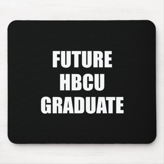 Future Hbcu Graduate Sticker Mousepad (Vorne)