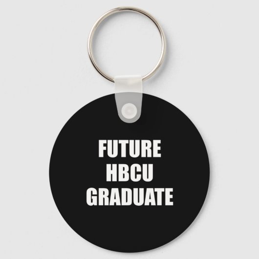 Future Hbcu Graduate Sticker Schlüsselanhänger (Vorderseite)