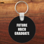 Future Hbcu Graduate Sticker Schlüsselanhänger (Vorderseite)