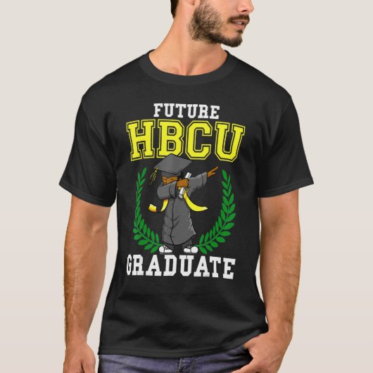 Future HBCU Graduation Shirt Black College Dabbing (Vorderseite)