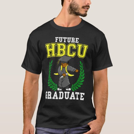 Future HBCU Graduation Shirt Black College Flossin (Vorderseite)