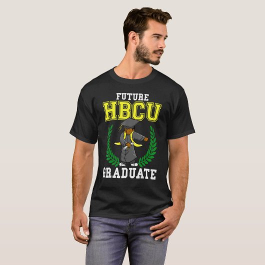 Future HBCU Graduation Shirt Black College Flossin (Vorne ganz)