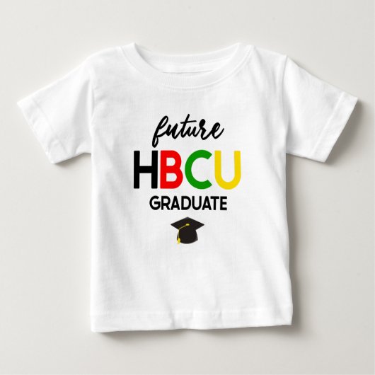 Future HBCU Uni Graduate Baby T-shirt (Vorderseite)