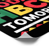 Future Hbcu Uni, Grundschule heute Hbcu Poster (Ecke)