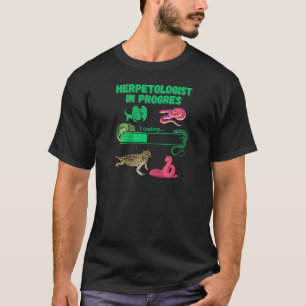 Future Herpetologin Birthday Amphibians Reptiles T-Shirt
