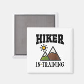 Future Hiker In Training Cute Hiking  Magnet (Vorderseite/Rückseite)