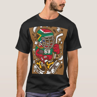 Future Hockey Star - African Hockey Kid T-Shirt