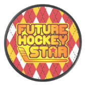 Future Hockey Star Eishockey Puck (Vorderseite)