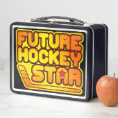 Future Hockey Star Metal Lunch Box (Beispiel)
