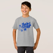 Future Hockey Star T - Shirt mit Name & Nummer (Vorne ganz)