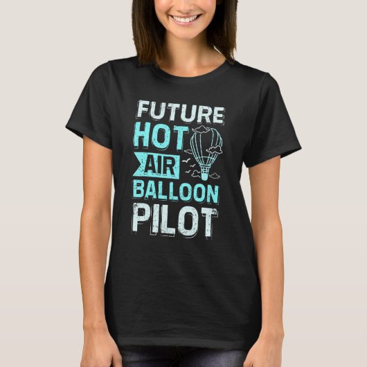 Future Hot Air Ballon T-Shirt (Vorderseite)