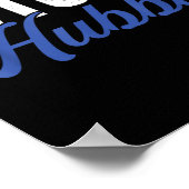 Future Hubby _ Ehefrau Bride Wedding _ Husband Gro Poster (Ecke)
